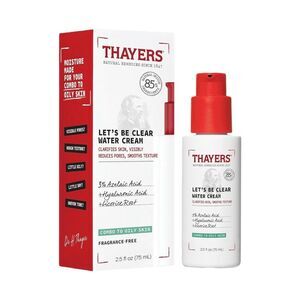 Thayers Let’s Be Clear Water Cream - Combo to Oily Skin - 2.5 fl oz / 75 ml